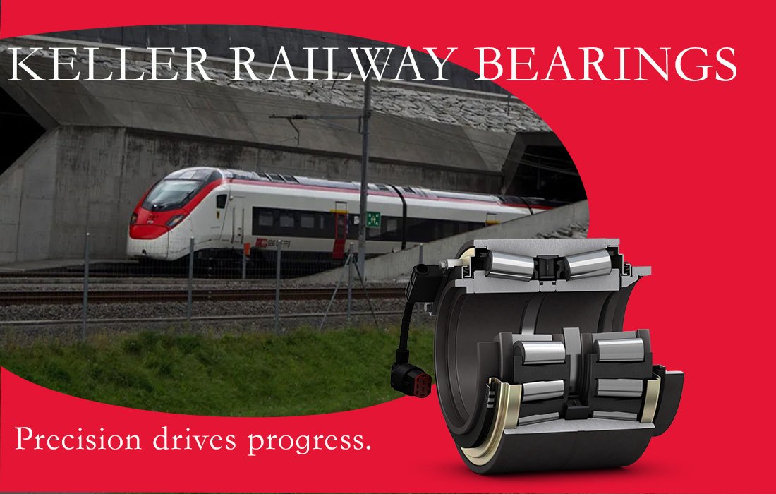 Railway axle box bearings