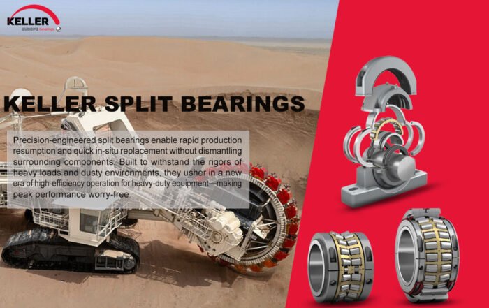 Application of Split Bearings in Bucket-Wheel Machines