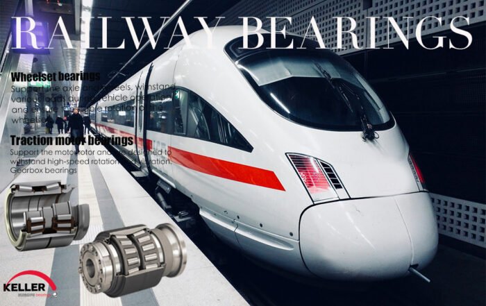 Railway traction motor bearings