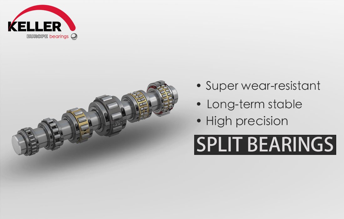 What is a split bearing?